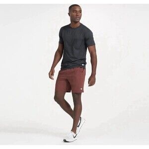 Vuori Kore Shorts Mens Small Chestnut Performance Workout Training Gym